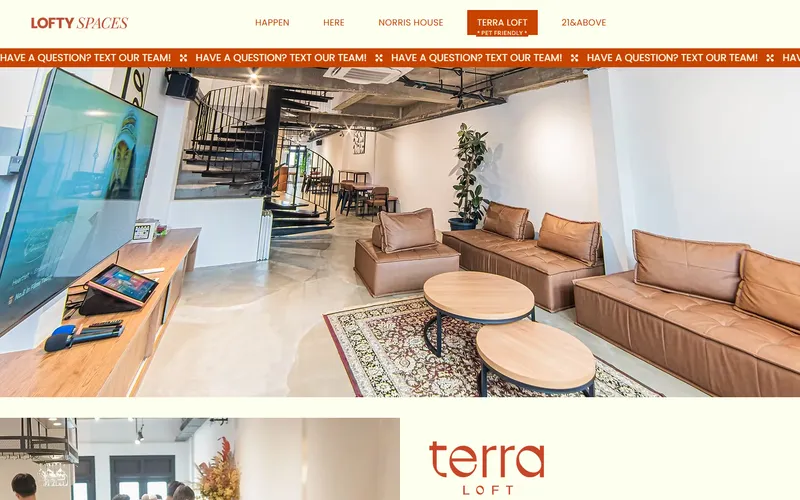 Terra Loft Joo Chiat Singapore homepage