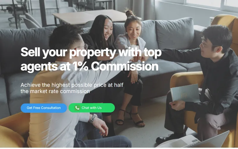 Bluenest homepage