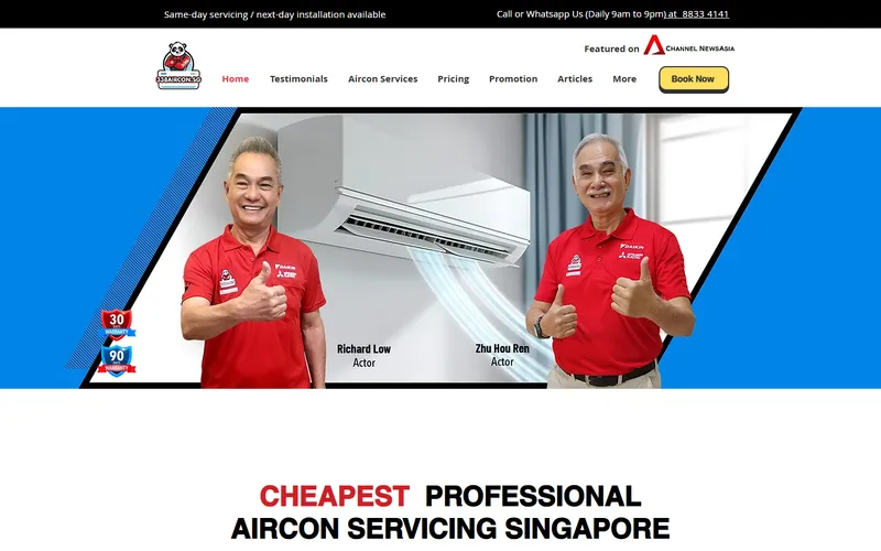 338 Aircon Singapore homepage