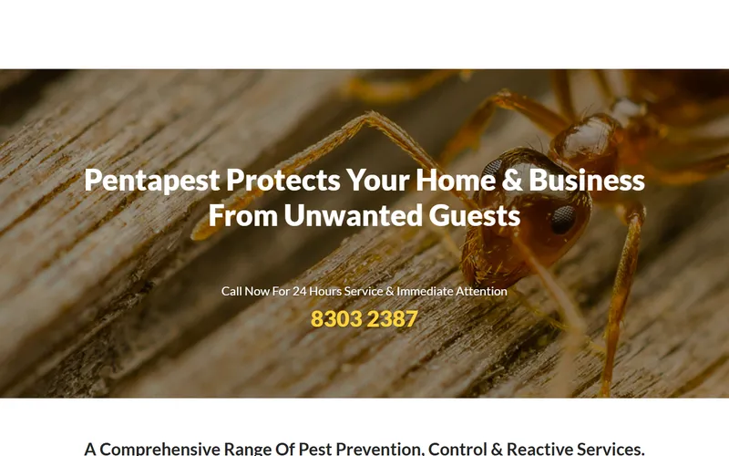 Pentapest homepage