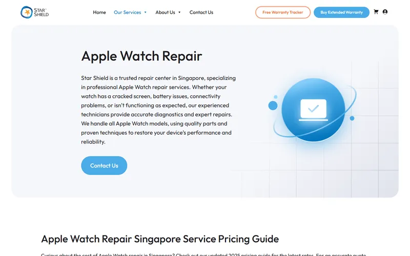 Star Shield homepage