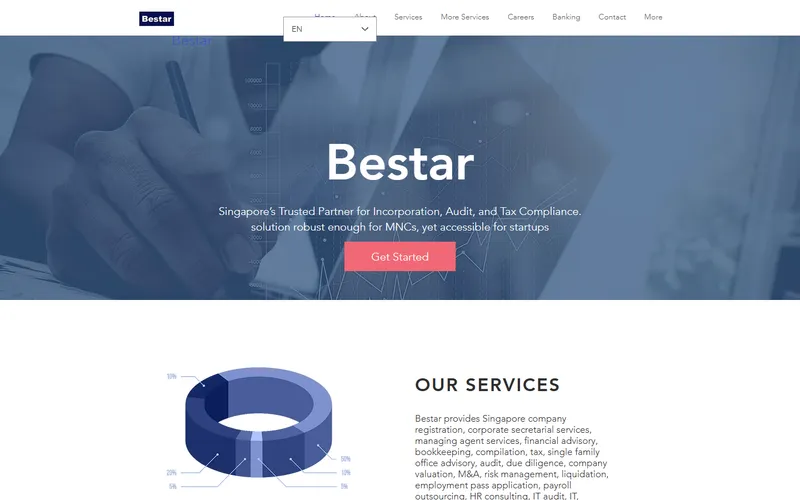 Bestar audit firm Singapore homepage