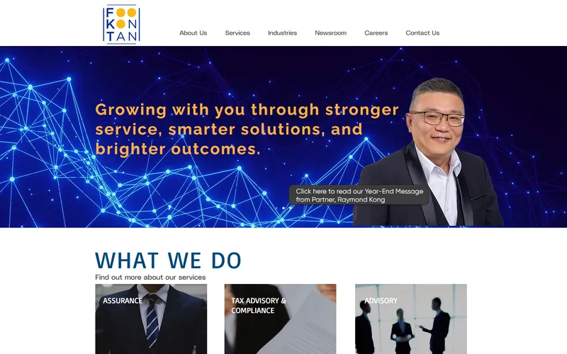 Foo Kon Tan audit firm Singapore homepage