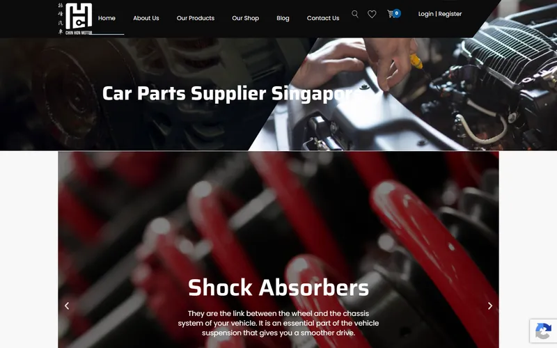 Chin Hon Motor and Trading homepage