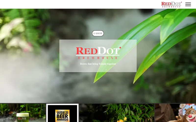 RedDot Brewhouse homepage