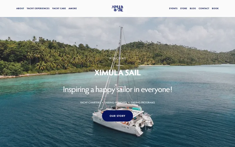 Ximula Sail homepage