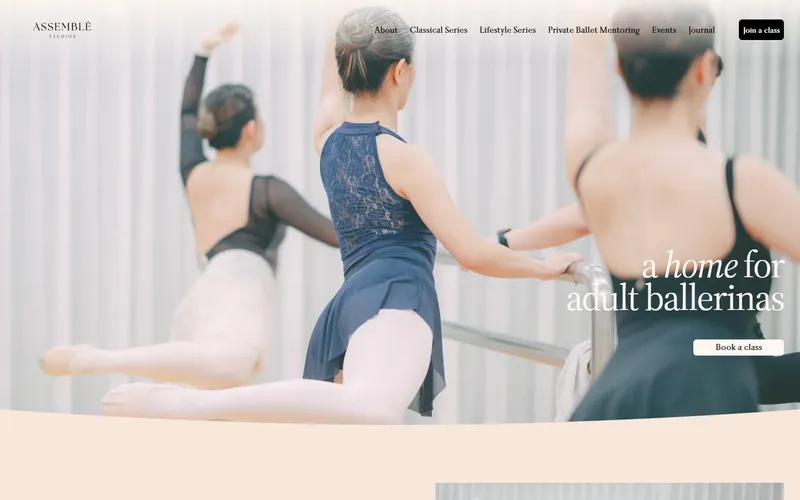 Assemble Studios homepage