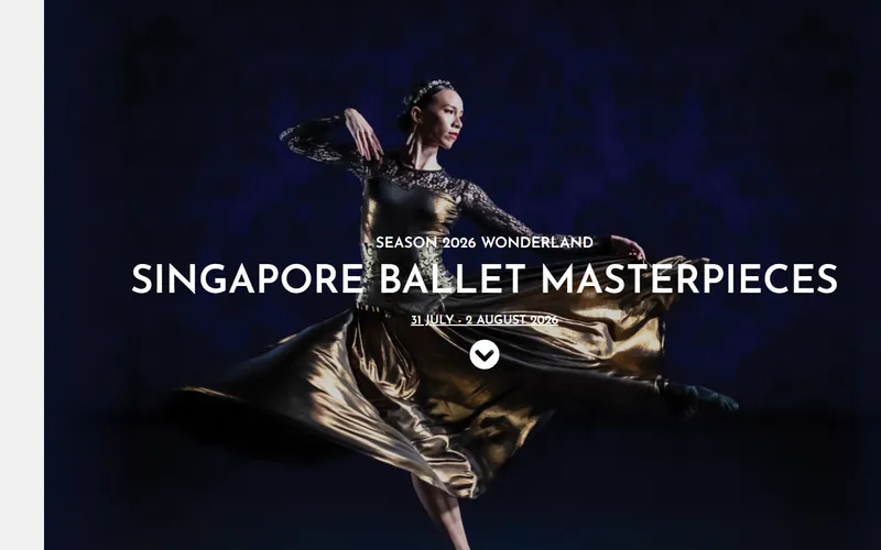 Singapore Ballet homepage