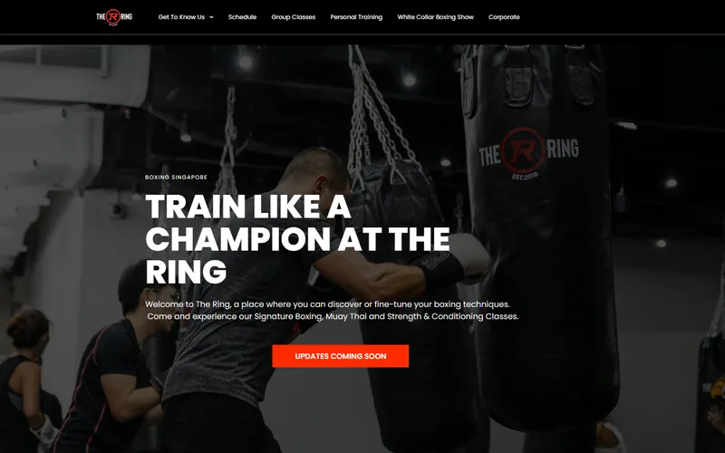 The Ring Boxing Community homepage