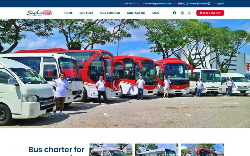 Sinbus homepage