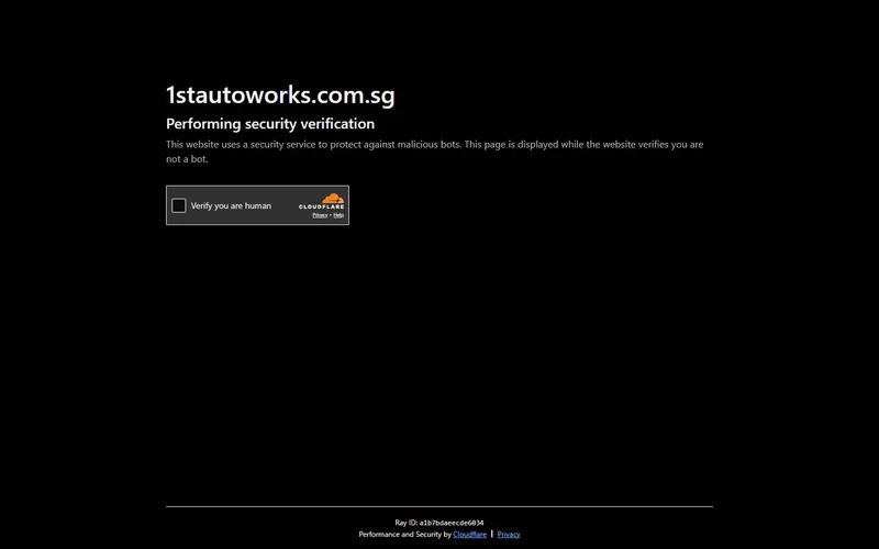 1st Autoworks homepage