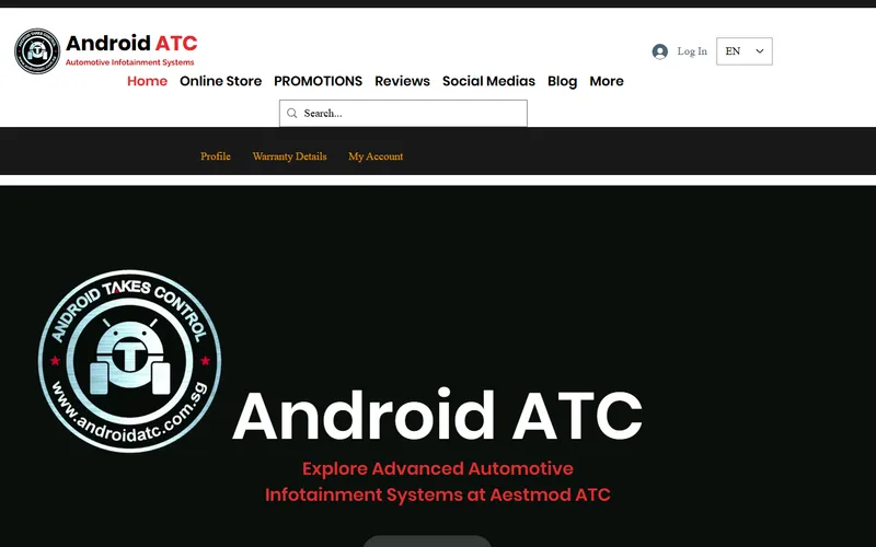 Android ATC homepage
