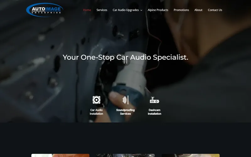 Autoimage Enterprise homepage