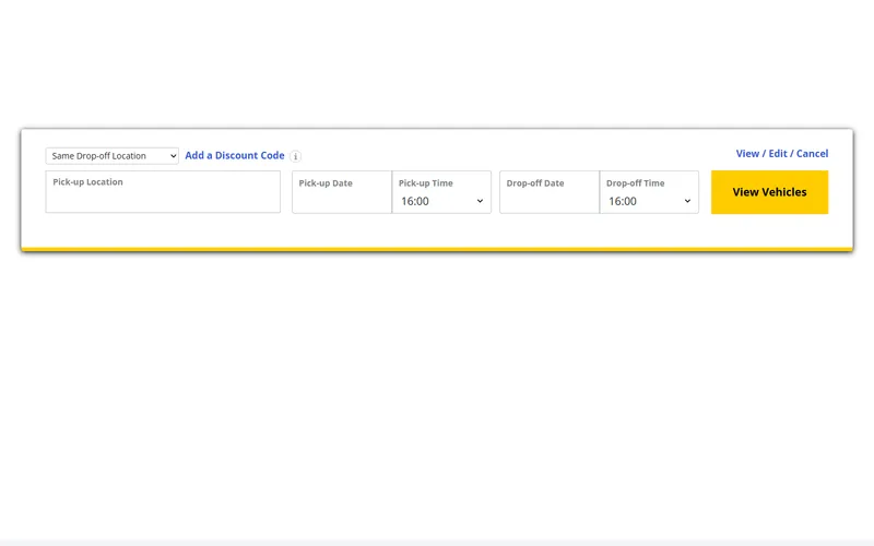 Hertz Singapore homepage