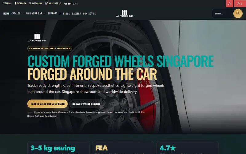 LFI Wheels homepage