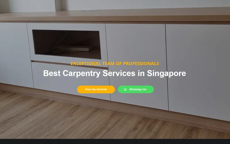 Carpenter Cube Singapore website homepage