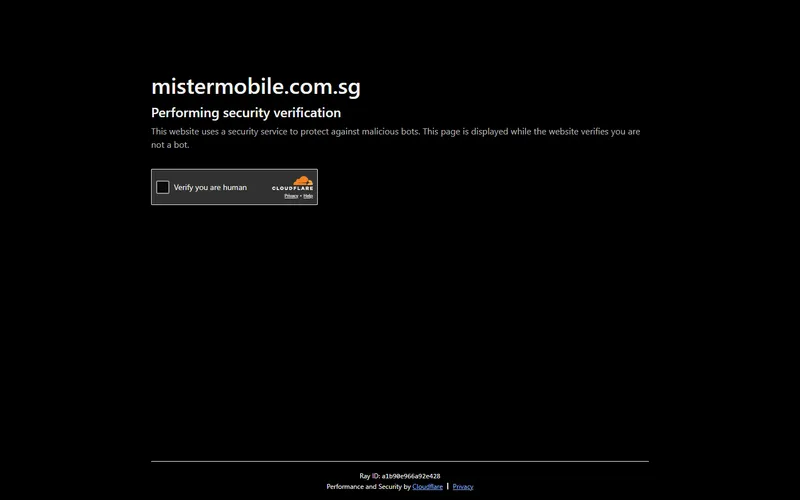 Mister Mobile homepage