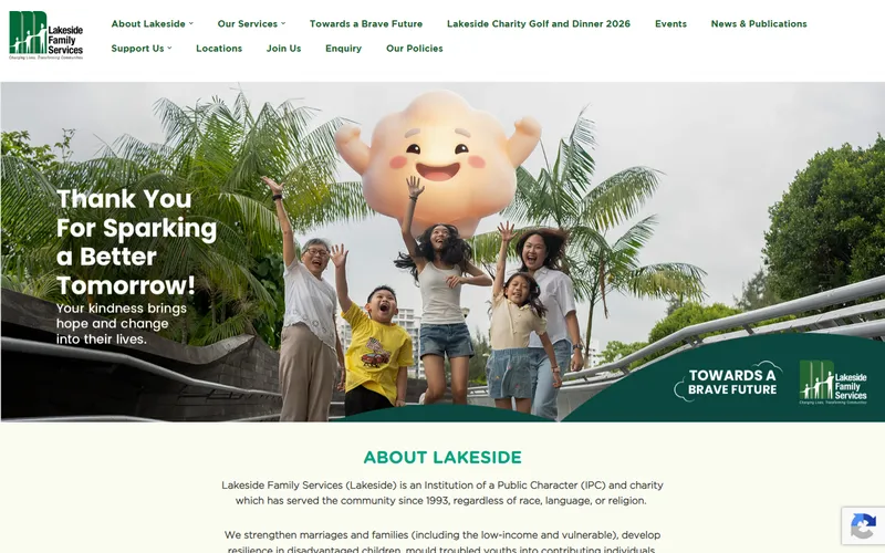 Lakeside Family Services homepage