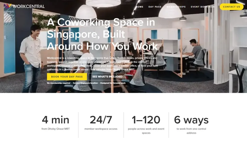 Workcentral homepage