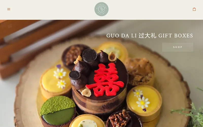 Bloomsbury Bakers Singapore homepage