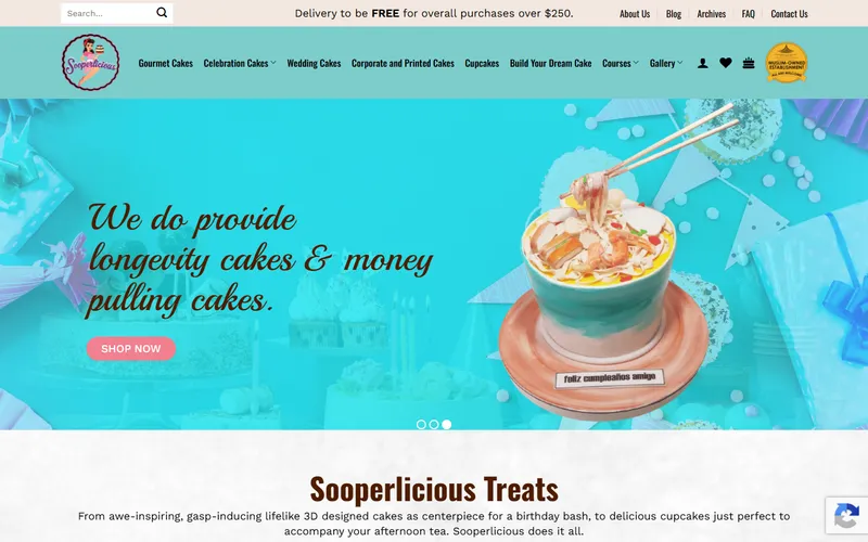 Sooperlicious Singapore homepage
