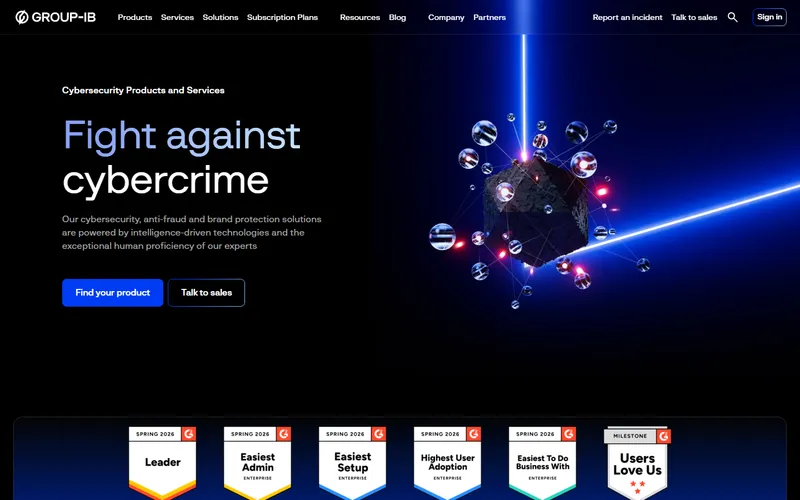 Group-IB Singapore homepage