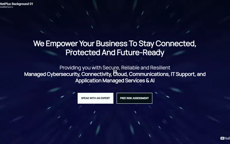 Netpluz Asia Singapore homepage