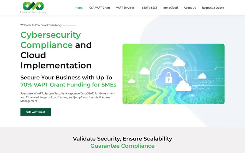Perennial Consultancy Singapore homepage