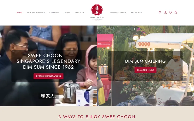 Swee Choon Tim Sum homepage