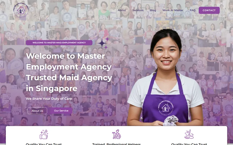 Master Employment homepage
