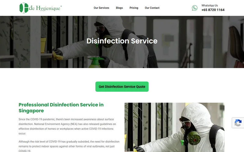 De Hygienique homepage