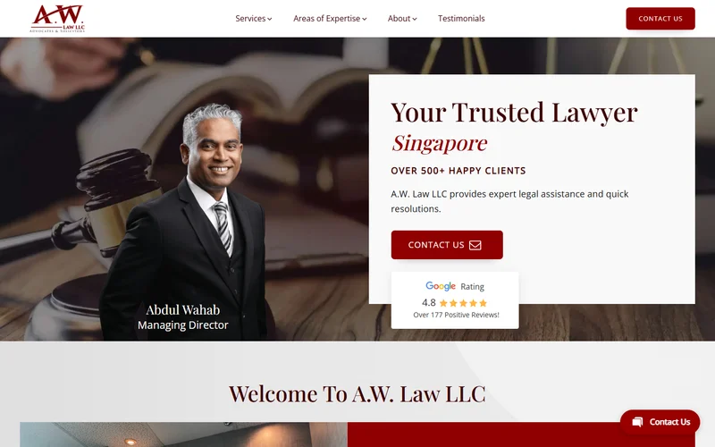 A.W. Law homepage