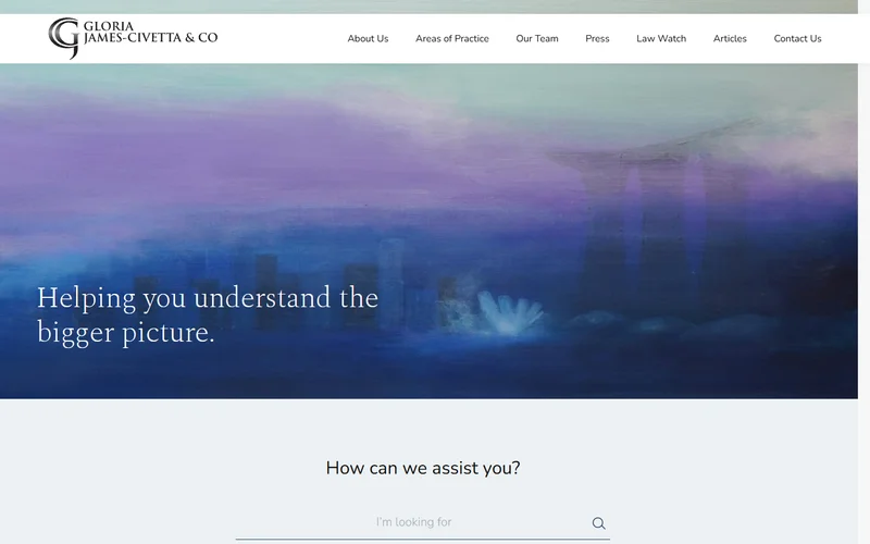 Gloria James-Civetta and Co homepage
