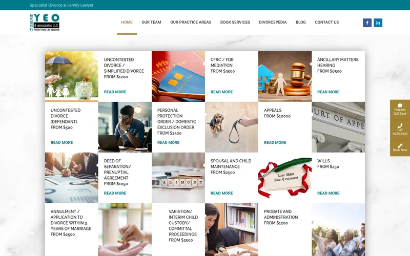 Yeo and Associates homepage