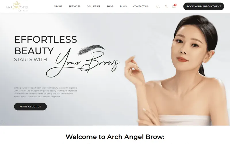Arch Angel Brow homepage