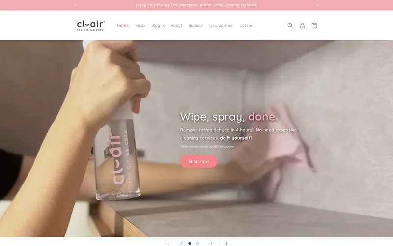 cl-air homepage