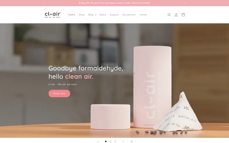 cl-air homepage