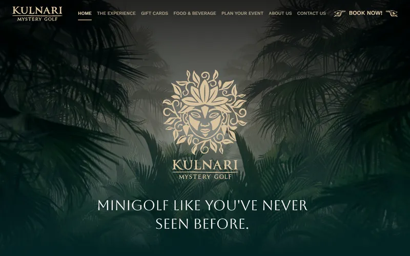 Kulnari Mystery Golf homepage