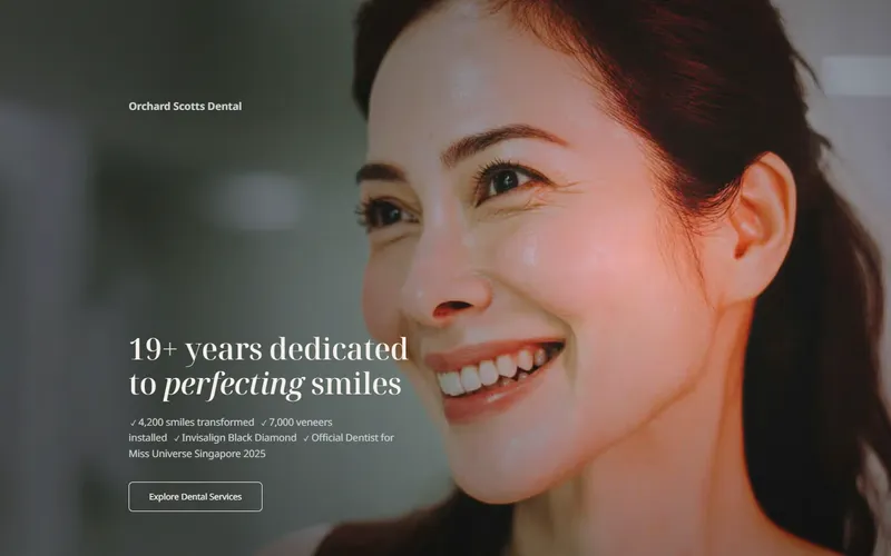 Orchard Scotts Dental homepage
