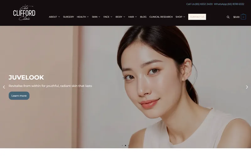 The Clifford Clinic homepage