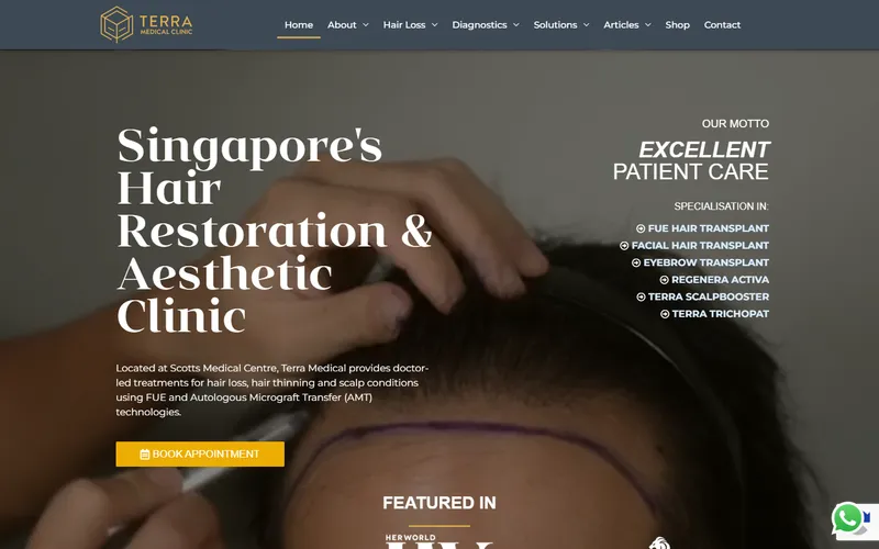 Terra Medical homepage
