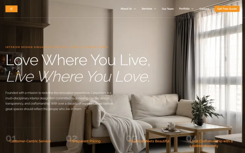 Carpenters homepage