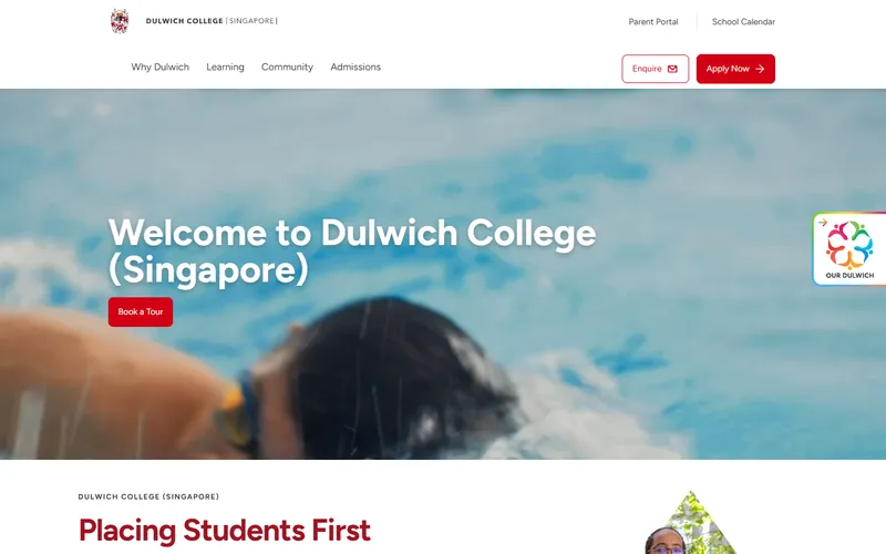 Dulwich College (Singapore) homepage