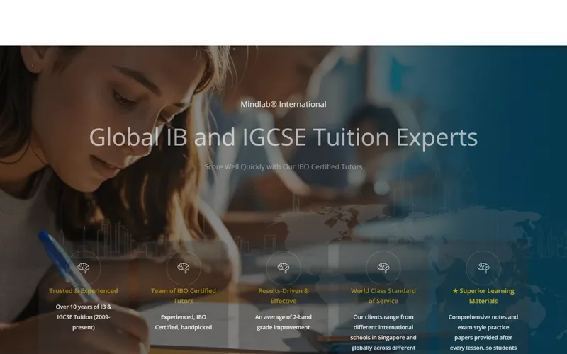 Mindlab International homepage