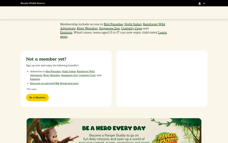 Curiosity Cove Mandai indoor playground Singapore homepage