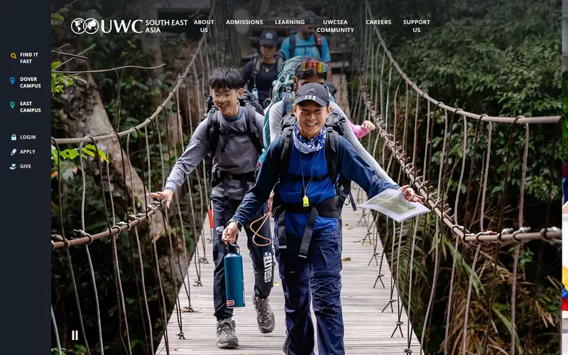UWC South East Asia homepage
