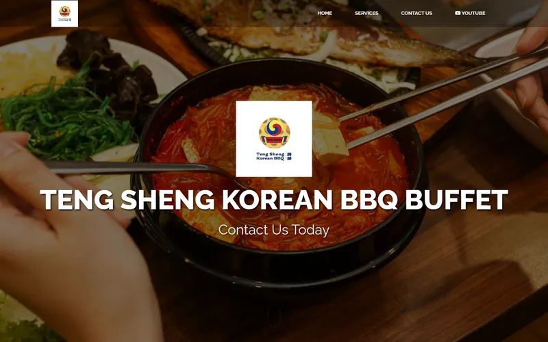 Teng Sheng Korean BBQ homepage