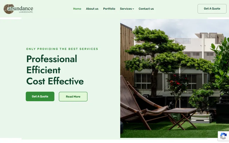 Abundance Landscape Singapore homepage