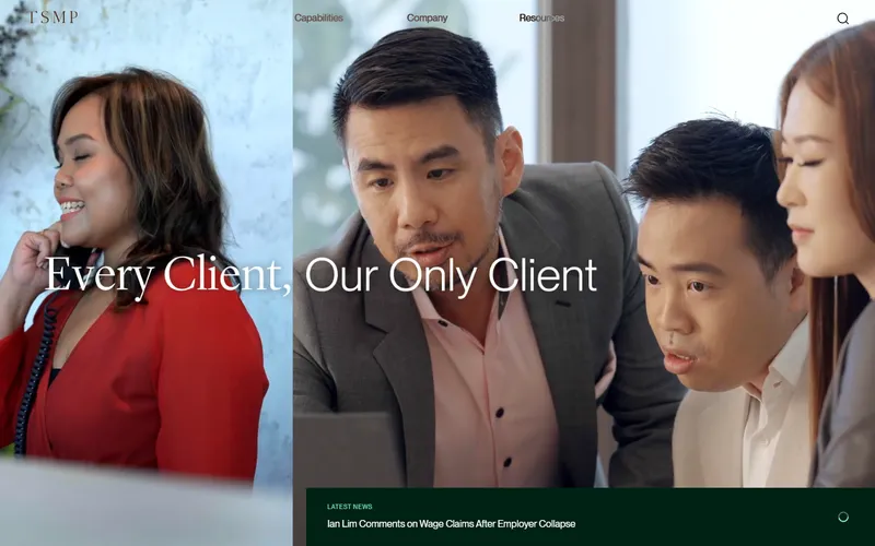 TSMP Law Corporation homepage
