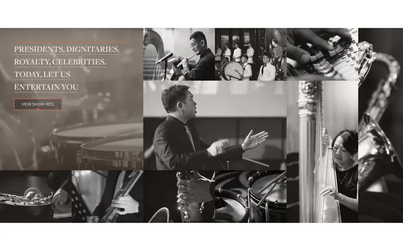 High Notes entertainment agency Singapore homepage
